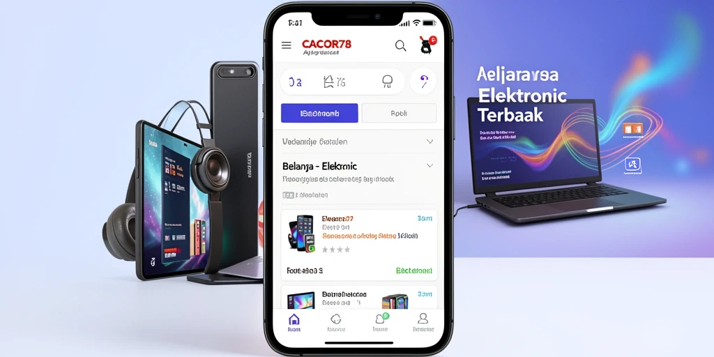 Tampilan antarmuka CACOR78 yang menarik dan fungsional.